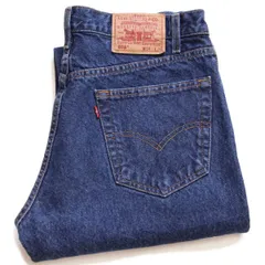 90s Levi'sリーバイス 505 デニムパンツ W34 L36★126 オールド ビンテージ ジーンズ ストレート 濃紺