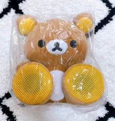 コリラックマ　首振り　スピーカー　マスコット　usb 首フリぬいぐるみスピーカー FURI♪SPI | おすすめ商品 バック