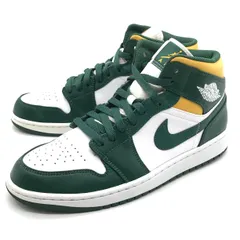 【倉吉店】NIKE | ナイキ スニーカー AIR JORDAN 1 MID 'SEATTLE SUPERSONICS' 554724-371 グリーン 28cm 【126】