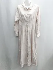 ◇ ⊂ JILL STUART ジル スチュアート 長袖 ロング丈 ワンピース サイズ2 パステルピンク レディース E  【1410100017034】