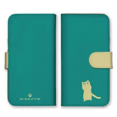 AQUOS wish2 SH-51C A204SH ケース 手帳型 アクオスウィッシュ2 スマホケース 携帯ケース 猫 ねこ ネコ シンプル かわいい ベルト バイカラー 大人女子 大人可愛い ブルー ネイビー カラー02
