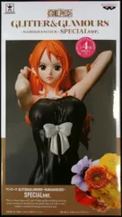 バンプレスト GLITTER&GLAMOURS NAMI&HANCOCK SPECIALver. ワンピース ナミ(黒)