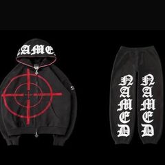 Named collective MISSION ZIP HOODIE BLACK パーカー フーディ
