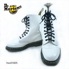 Dr.Martens 1490 ブーツ 10ホール レースアップ UK6 ドクターマーチン メンズ ホワイト hws01605