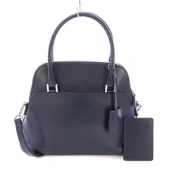 【美品】フォクシー　ミニカヌレ　ショルダーバッグ　ハンド　2way 　現行　紺 美品】フォクシー ミニカヌレ ショルダーバッグ ハンド 2way