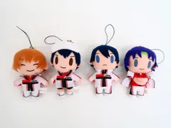 4体セット 新テニスの王子様 ぐるみっつ 越前リョーマ/幸村精市/不二周助/徳川カズヤ