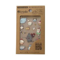 もふもふシリーズ irodo【アイロン不要】【布用転写シール】【革・化繊OK】【ハンドメイド】 (くろねこティーパーティー)