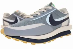 ナイキ NIKE × SACAI × CLOT LDWAFFLE COOL GREY 26.5cm DH3114-001 サカイ クロット LDワッフル クール グレー 【ブランド古着ベクトル】【中古】▲■241108