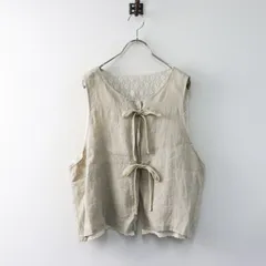 カズミ kazumi× サマンサモスモス SM2 SamansaMos2 リバーシブルベスト F/ベージュ ジレ ビスチェ トップス 羽織り【2400014468144】