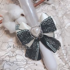❤︎ギンガムチェック❤︎ オタ活 担当カラー キンブレリボン