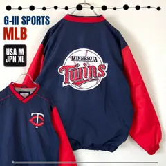 MLB G-III SPORTS★ミネソタツインズ/MINNESOTA TWINS★プルオーバージャケット/ウィンドブレーカー★USAメンズM/JPNメンズXL  #2502F075のサムネイル