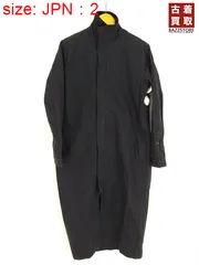 ワイズ Ys 17AW コットンリネン スタンドカラージップアップコート メンのサムネイル