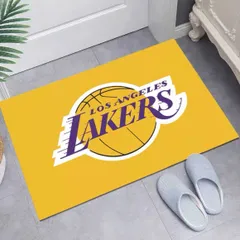 NBA　Los Angeles Lakers　ロザンゼルス レイカーズ　玄関マット　キッチンマット　トイレマット　90cm×60cmのサムネイル