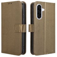 Galaxy A36 5G ケース 手帳 SC-54F チェック柄 手帳 ケース 【Color】ゴールド