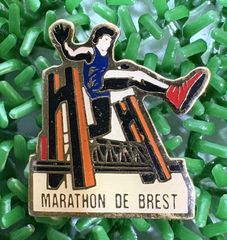 MARATHON DE BREST ピンバッチ