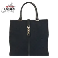 美品 GUCCI グッチ ジャッキー ブラック 黒 シルバー金具 GG
