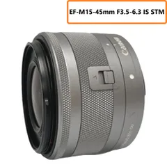 CANON EF-M 15-45mm F3.5-6.3 IS STM 標準ズームレンズ【 良い（B）】