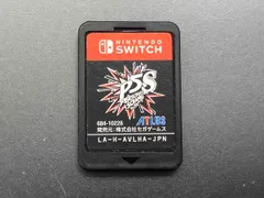 ニンテンドースイッチ ペルソナ5 スクランブル ザ ファントム ストライカｰズ【箱、取説無し】