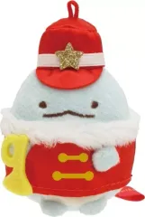 【中古】ぬいぐるみ とかげ(こてきたい/2022) てのりぬいぐるみ クリスマスver. 「すみっコぐらし」