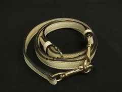 ■美品■ COACH コーチ レザー バック用 ショルダーストラップ ショルダーベルト 斜め掛け レディース ライトベージュ系 FC6006