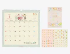 【中古】カレンダー Duffy and Friends -ダッフィー＆フレンズ- 2024年度 壁掛けカレンダー 東京ディズニーシー限定