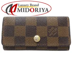 LOUIS VUITTON ルイヴィトン ダミエ キーケース ミュルティクレ4 N62631 エベヌ/181248【中古】