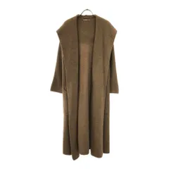 ミラオーウェン 09WNC184027 ウールブレンド 長袖 ロング ニットカーディガン 0 ブラウン Mila Owen セーター レディース