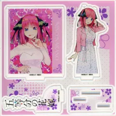 【中古】アクリルスタンド・アクリルパネル 中野二乃 アクリルフィギュアプレート 「五等分の花嫁 キャラクターブック 二乃」 TSUTAYA限定有償特典