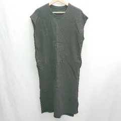 ◇ ⊂ AZUL ENCANTO アズールエンカント ノースリーブ ロング ワンピース サイズS ブラック レディース E  【1501160049995】のサムネイル