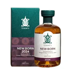 山鹿蒸溜所 YAMAGA NEW BORN 2024 3rd サード 57% 375ml 熊本 ウイスキー ヤマガのサムネイル