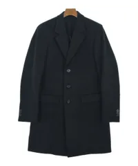 未使用級美品✨　アルマーニ　ロング　チェスターコート　ウール　ブラック　黒　52 2025年最新】EMPORIO ARMANI メンズ チェスターコートの人気