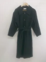 ◇ ◎ JUNOAH ジュノア 長袖 ロング コート サイズL ブラック レディース P  【1303070009881】