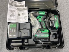 HiKOKI ハイコーキ 18V コードレスドライバドリル  DS18DE(2XPZ) バッテリー2個・充電器・ケース付き　【C7/B202】