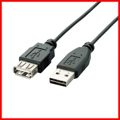 2024年最新】エレコム ELECOM USB2.0延長ケーブル A-A延長タイプ 5..0m