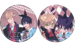 ナカまであいして　くじメイト　ハート缶バッジ D賞　全8種　楪　常盤 ナカまであいして』くじメイトがアニメイト通販で1/21販売開始