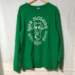 【城東77-014】 NieR CLOTHING ニーア ミケ トレーナー 2XL グリーンのサムネイル