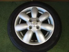 【3452】22年 155/65R14 BS ネクストリー スズキ純正アルミ 3452】22年 155/65R14 BS ネクストリー スズキ純正アルミ - メルカリ