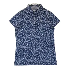 サイズ：M CALLAWAY SELECT キャロウェイ セレクト 2018年モデル 半袖ポロシャツ ペイズリー柄 ネイビー系 [240001262694] ゴルフウェア レディース ストスト