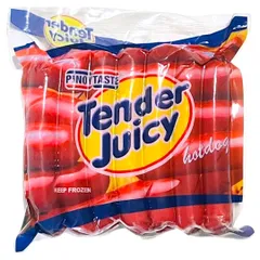PINOY'S TESTE TENDER JUICY HOTDOG 330g - テンダージューシー ホットドッグ ソーセージのサムネイル