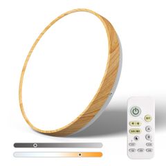 ICHIYO ledシーリングライト 6~8畳 和室 30W 3300lm 照明器具 リモコン付き 調色調光 木調目 常夜灯 天井照明 日本語説明書付き 明るさメモリ 15分/30分/60分スリープタイム 玄関 寝室 和室 台所 洗面所 PSE認証獲得