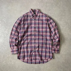 Aquascutum コットン チェックシャツ 長袖シャツ アクアスキュータム