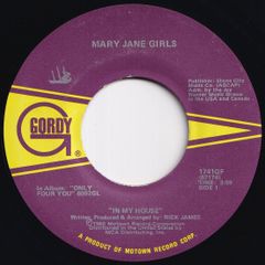 Mary Jane In My House / (Instrumental) Gordy US 1741 GF 211869 SOUL FUNK ソウル ファンク レコード 7インチ 45