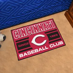 MLB　シンシナティ レッズ　玄関マット　キッチンマット　トイレマット　90cm×60cmのサムネイル