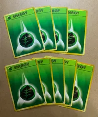 イントロパック4.5.8.11.15.21.25.34.36の草エネルギー(フシギダネ