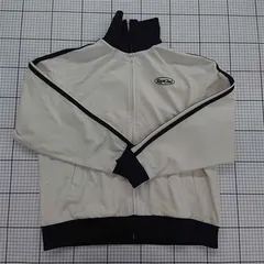 ◇ Θ INGNI イング サイドライン 長袖 ジップアップブルゾン サイズＭ ホワイト系ネイビー系 レディース E  【1509100079484】