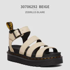 【正規品取扱店･新品】 ドクターマーチン サンダル レディース Dr.Martens 2026春夏 QUAD ZEBRILUS BLAIRE/ZEBRILUS BLAIRE 厚底 ヒール高さ7.5cm/4.0cm ストラップ スポーツサンダル