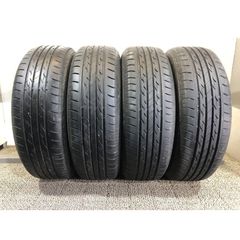 中古タイヤ185/70R14ブリヂストン4本セット ノート、フリードなどに