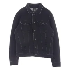 DIESEL ディーゼル ジャケット ニット トラッカー ジャケット ブラック系 M【中古】