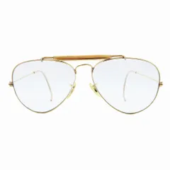 B&L Vintage Ray-Ban USA ボシュロム社製 ヴィンテージ レイバン サングラス アウトドアーズマン 縄手 ゴールド 【中古】 /TNT