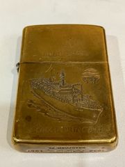 zippo ソリッドブラス CORAL PRINCESS 1987年？